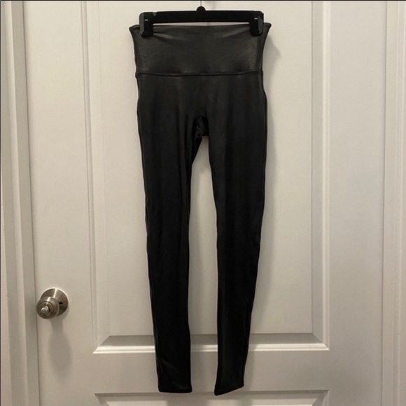 Spanx Faux Leather Leggings - Picture 4 of 5